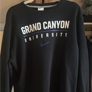 Nike Black and Purple Grand Canyon University Sweatshirt